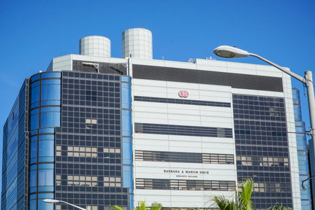 Cedars Sinai Medical Center - Barbara and Marvin Davis Research Center - LOS ANGELES - CALIFORNIAのeditorial素材