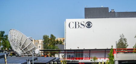 CBS Studios in Los Angeles - LOS ANGELES - CALIFORNIAのeditorial素材