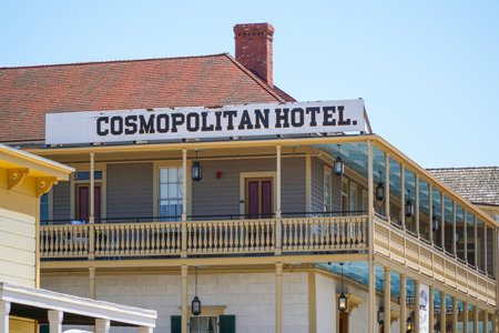 Cosmopolitan Hotel at San Diego Old Town Historic State Park - SAN DIEGO - CALIFORNIA - APRIL 21,...