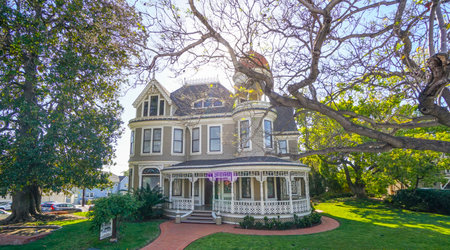 Most beautiful mansion in San Diego - SAN DIEGO - CALIFORNIA - APRIL 21, 2017のeditorial素材