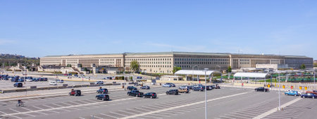 The Pentagon in Washington - WASHINGTON / DISTRICT OF COLUMBIA - APRIL 9, 2017のeditorial素材