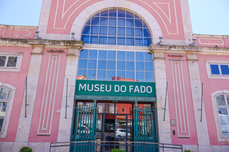 Fado museum in Lisbon - very popular in Portugalのeditorial素材