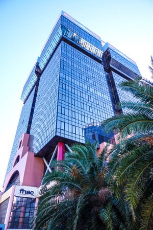 Amoreiras Shopping Center in Lisbonのeditorial素材