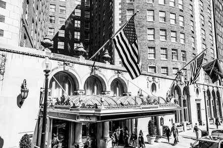 Famous Mayflower Hotel in Washington - WASHINGTON DC / COLUMBIAのeditorial素材