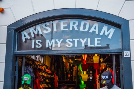 Amsterdam is my style - tourist shopのeditorial素材