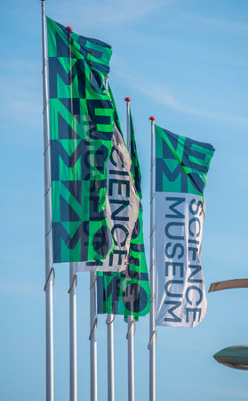 Nemo Science Museum in Amsterdamのeditorial素材