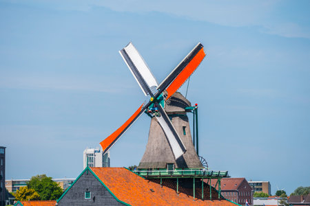 Beautiful Windmill in Holland