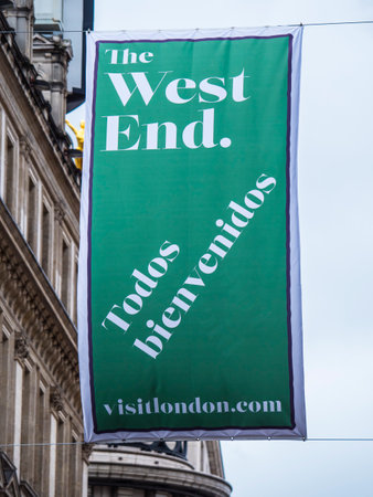 London West End - everyone welcomeのeditorial素材