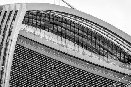 Skygarden on the top floor of the Walkie-Talkie building in London - LONDON / GREAT BRITAIN -...