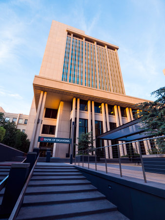 Bank of Oklahoma Headquarter at Downtown Oklahoma City - OKLAHOMA CITY - OKLAHOMA - OCTOBER 18, 2017