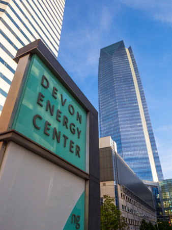 Devon Energy Center in Oklahoma City - OKLAHOMA CITY - OKLAHOMA - OCTOBER 18, 2017