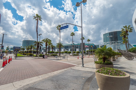 Los Angeles Convention Center - CALIFORNIA, UNITED STATES - MARCH 18, 2019のeditorial素材