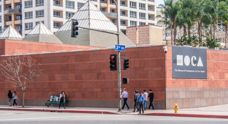 Museum of contemporary art in Los Angeles Moca - CALIFORNIA, USA - MARCH 18, 2019
