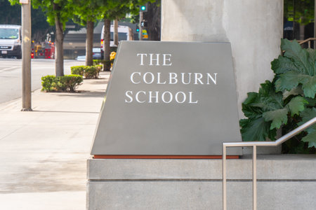 The Colburn School in Los Angeles - CALIFORNIA, USA - MARCH 18, 2019