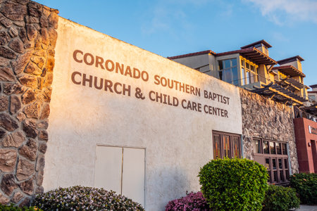 Coronado Baptist Church - CALIFORNIA, USA - MARCH 18, 2019のeditorial素材