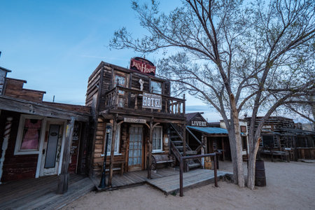 Pioneertown at the Morongo Basin in Calfornia - CALIFORNIA, USA - MARCH 18, 2019