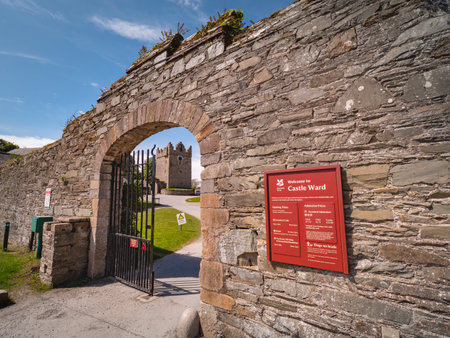 Game of Thrones filming location Castle Ward for Winterfell in Northern Ireland - BELFAST. NORTHERN IRELAND - MAY 12, 2019のeditorial素材