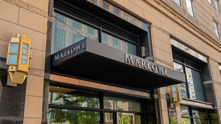 Marlowe Building in Chicago - CHICAGO, USA - JUNE 12, 2019のeditorial素材