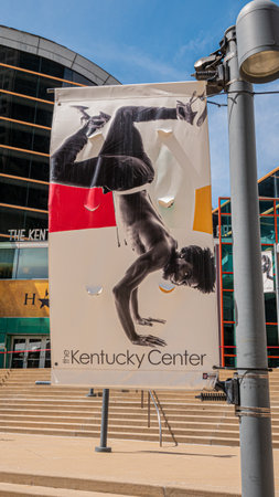 The Kentucky Center for the performing arts in Louisville - LOUISVILLE. USA - JUNE 14, 2019のeditorial素材