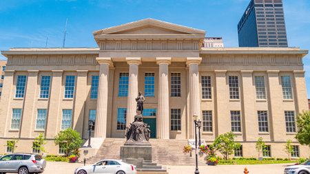 Louisville Metro Hall building - LOUISVILLE. USA - JUNE 14, 2019