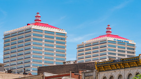Central Bank Towers in Louisville - LOUISVILLE. USA - JUNE 14, 2019のeditorial素材