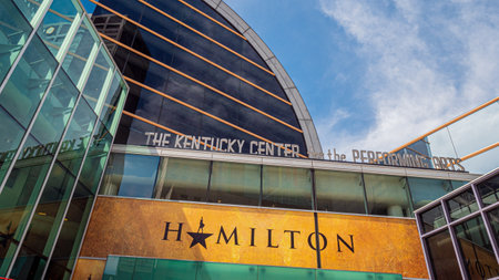 The Kentucky Center for the performing arts in Louisville - LOUISVILLE. USA - JUNE 14, 2019のeditorial素材