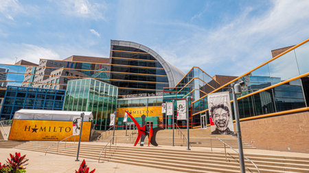 The Kentucky Center for the performing arts in Louisville - LOUISVILLE. USA - JUNE 14, 2019