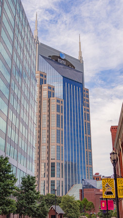 AT&T Tower in Nashville - NASHVILLE, USA - JUNE 15, 2019のeditorial素材