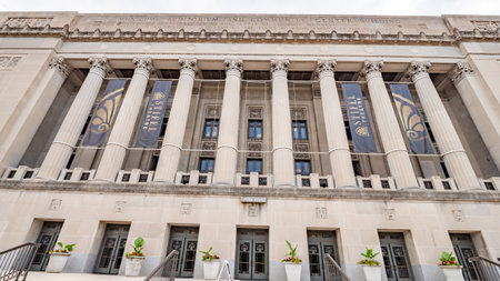 Stifel Theatre in St. Louis downtown - ST. LOUIS, USA - JUNE 19, 2019のeditorial素材