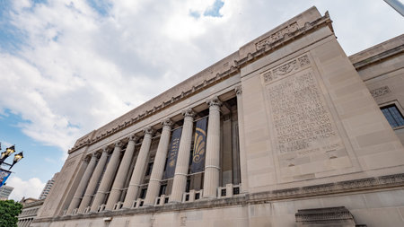 Stifel Theatre in St. Louis downtown - ST. LOUIS, USA - JUNE 19, 2019のeditorial素材