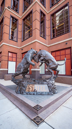 Stifel Investment Company in St. Louis - ST. LOUIS, USA - JUNE 19, 2019のeditorial素材