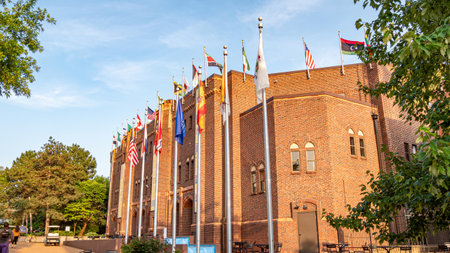Saint Louis University Campus - ST. LOUIS, USA - JUNE 19, 2019のeditorial素材
