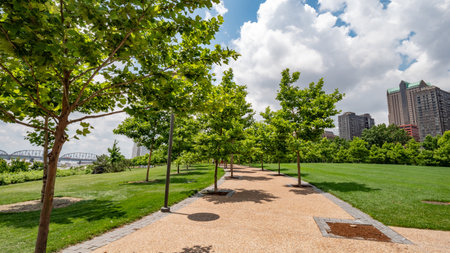 Gateway Arch National Park in St. louis - ST. LOUIS, USA - JUNE 19, 2019のeditorial素材
