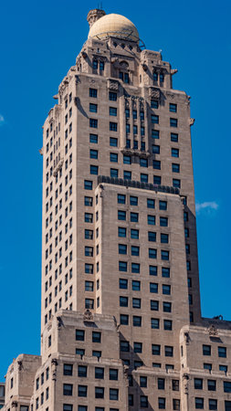 Beautiful architecture in Chicago - CHICAGO, USA - JUNE 11, 2019のeditorial素材