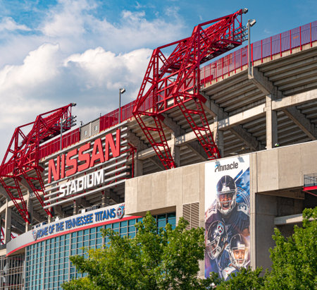 Nissan stadium at Nashville - NASHVILLE, USA - JUNE 15, 2019のeditorial素材