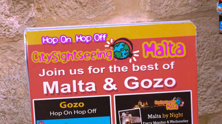 Sightseeing tours on Malta and Gozo - MALTA, MALTA - MARCH 5, 2020