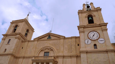 St John s Co-Cathedral in Valletta Malta - MALTA, MALTA - MARCH 5, 2020のeditorial素材