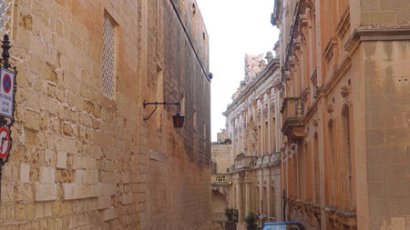 Wonderful Mdina - the ancient city and former capital city of Malta - MALTA, MALTA - MARCH 5, 2020のeditorial素材