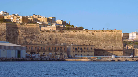 Cityscapes of Valletta - the capital city of Malta - MALTA, MALTA - MARCH 5, 2020のeditorial素材