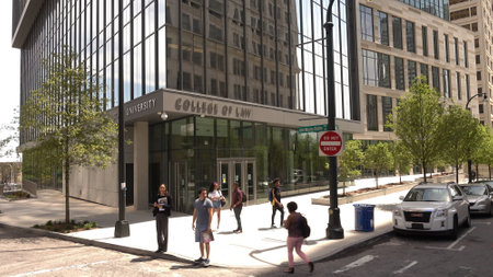 USA State University College of Law in Atlanta - ATLANTA, USA - APRIL 20, 2016