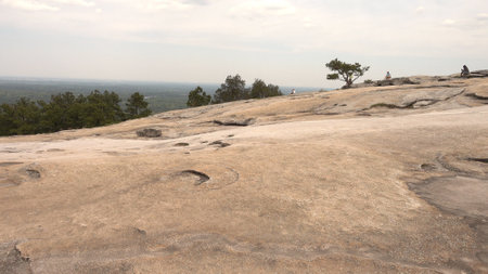 Stone Mountain National Park - ATLANTA, USA - APRIL 20, 2016のeditorial素材