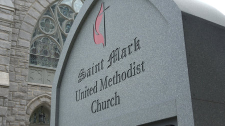 Saint Mark United Methosist Church in Atlanta - ATLANTA, GEORGIA - APRIL 22, 2016のeditorial素材
