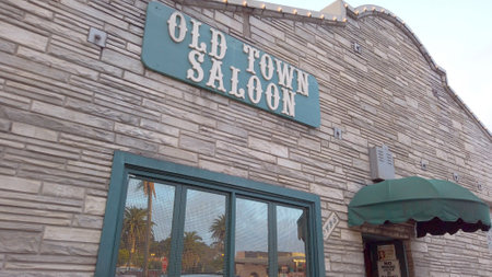 Mexican district at San Diego Old Town - SAN DIEGO, UNITED STATES OF AMERICA - APRIL 1, 2019のeditorial素材