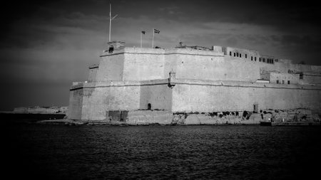 Fort St Angelo in Valletta Malta - MALTA, MALTA - MARCH 5, 2020のeditorial素材