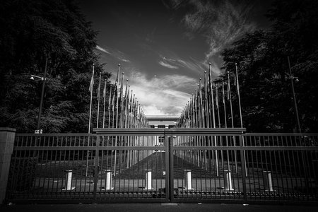 The United Nations in Geneva - GENEVA, SWITZERLAND - JULY 9, 2020