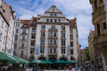 Orlando House in Munich - CITY OF MUNICH, GERMANY - JUNE 03, 2021のeditorial素材