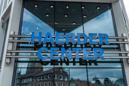 Haerder Center in Lubeck Shopping Center - CITY OF LUBECK, GERMANY - MAY 10, 2021のeditorial素材