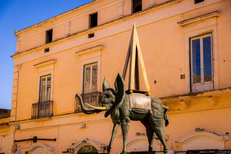 Amazing Matera Old Town - a historic Unesco World Heritage site in Italy - MATERA, ITALY - OCTOBER 30, 2021のeditorial素材
