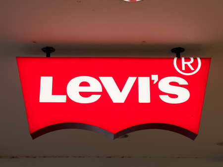 Levis store in the city - SAARBRUECKEN, GERMANY - JANUARY 20, 2022