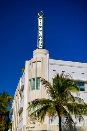 Tiffany - The Hotel in Miami Beach - MIAMI, FLORIDA - FEBRUARY 14, 2022のeditorial素材
